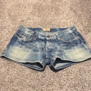 BKE denim shorts size 26